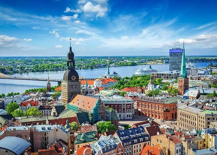 아파트 в старой риге рядом с рекой даугава *