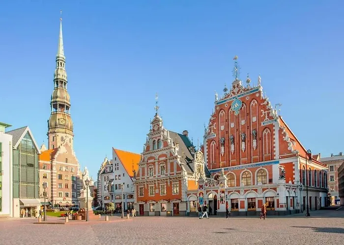 в старой риге рядом с рекой даугава * Riga