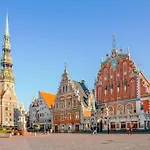 в старой риге рядом с рекой даугава * Riga